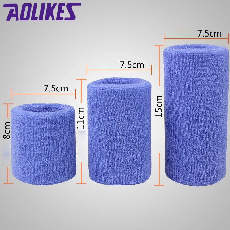 1pcs Sport Wristband Brace Wrap Bandage Gym Strap Running Sports Safety Wrist Support Padel Pulseira Badminton Wrist Band